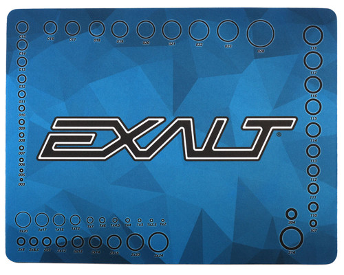 Exalt V2 Paintball Tech Mat - Small - Blue