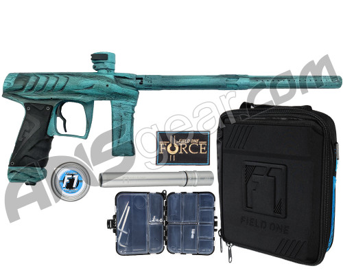Field One Force Paintball Gun - Battle Worn Teal Cerakote