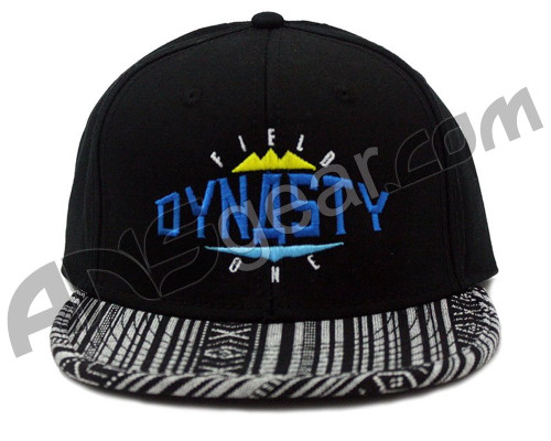 Field One Dynasty Aztec Snap Back Hat - Black