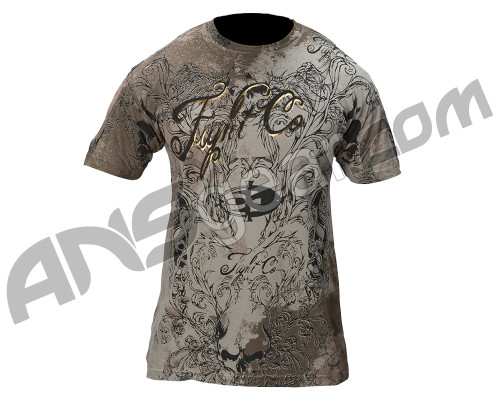 Fightco MMA Battle T-Shirt - Brown