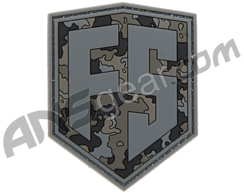 First Strike Rubber Velcro Patch - Shield - Urban