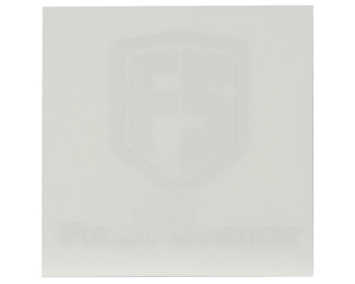 First Strike 6" Decal (Single) - White (581-04-5912)