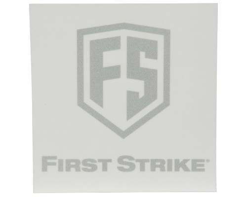 First Strike 6" Decal (Single) - Silver (581-10-5914)