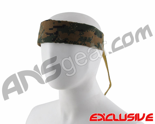 Full Clip Headband - Digi Woodland