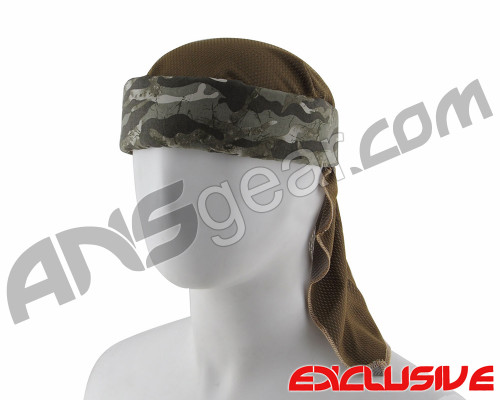 Full Clip Headband w/ Netting - Bog