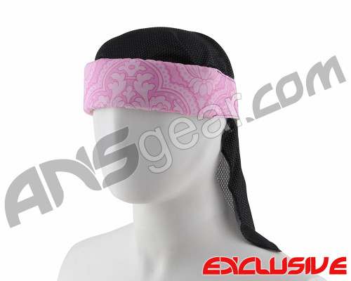 Full Clip Headband w/ Netting - Pink Pretty
