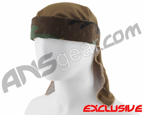 Full Clip Headband w/ Netting - Woodland