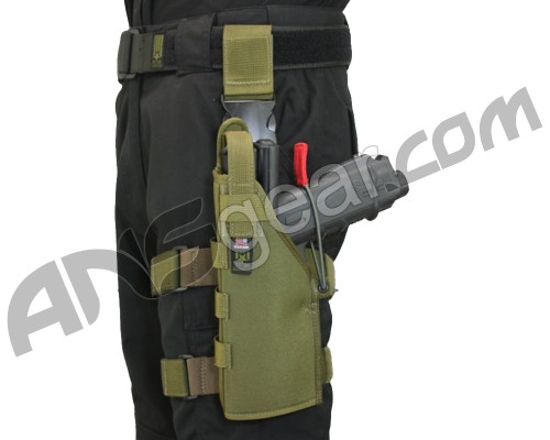 Full Clip Gen 2 Holster Thigh Rig - Left - Olive Drab