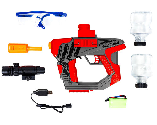 GELSTRIKE Delta Rapid Blaster - Lava Red