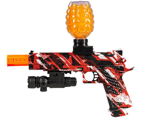 GELSTRIKE Storm Pistol Rapid Blaster - Red