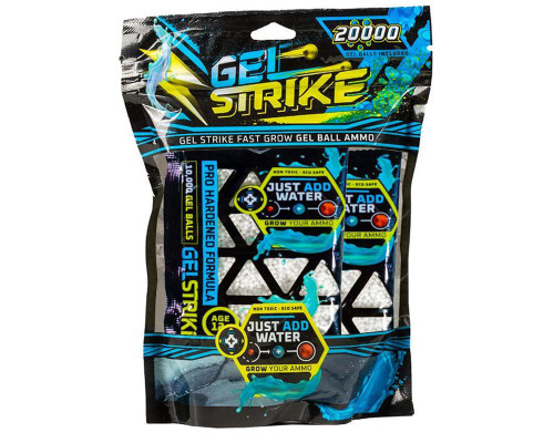 GELSTRIKE Gel Balls Pro Formula - 20,000 - White