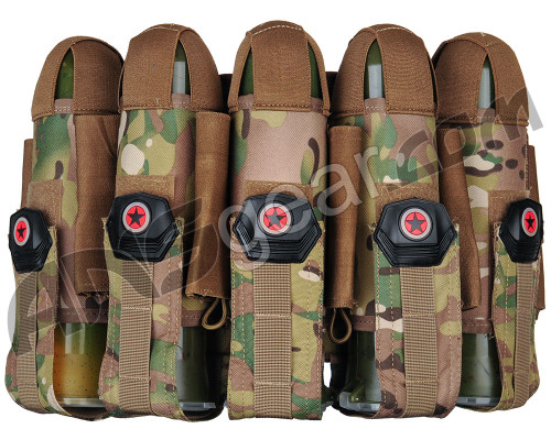 GI Sportz 5+6 Glide Paintball Harness - Multicam