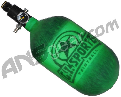 GI Sportz Mega Lite 68/4500 Compressed Air Paintball Tank - Green