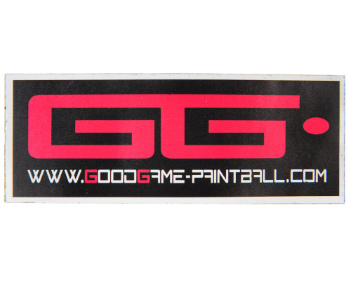 Good Game GG Paintball Sticker