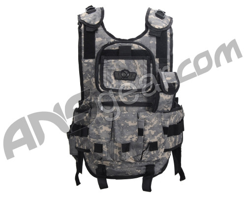 Gen X Global Tactical Vest Paintball Harness - ACU