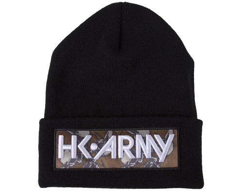 HK Army Hostilewear Beanie w/ HK Text - Tan