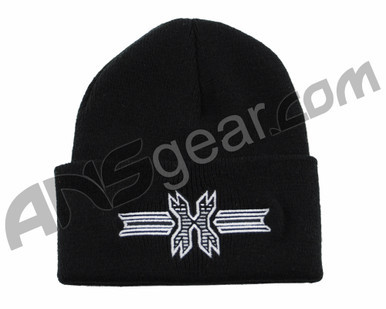 HK Army Icon Beanie - Black/White Stitch
