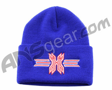 HK Army Icon Beanie - Blue/Red Stitch
