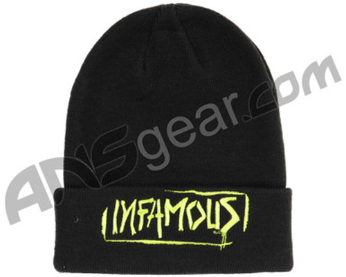 HK Army Infamous Graffiti Beanie - Black