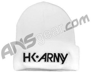 HK Army Beanie - White