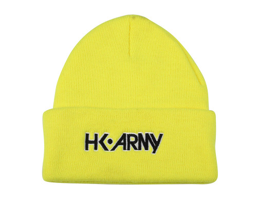 HK Army Beanie - Yellow