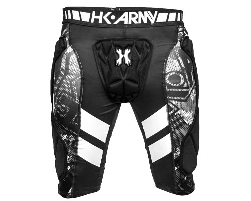 HK Army Crash Slider Shorts - Black/White