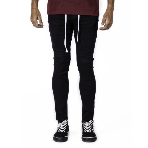 HK Army Denim Jeans - Jet Black