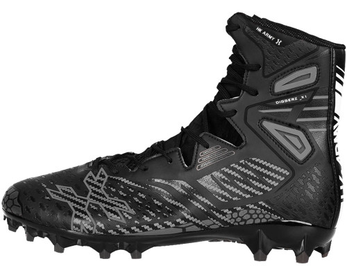 HK Army Diggerz Paintball Cleats - Black/Black