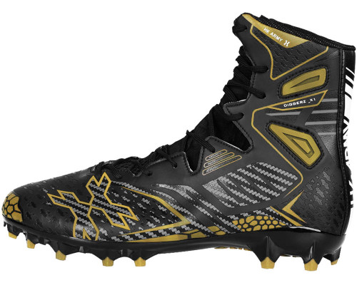 HK Army Diggerz Paintball Cleats - Black/Gold