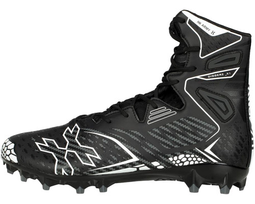HK Army Diggerz Paintball Cleats - Black/Grey