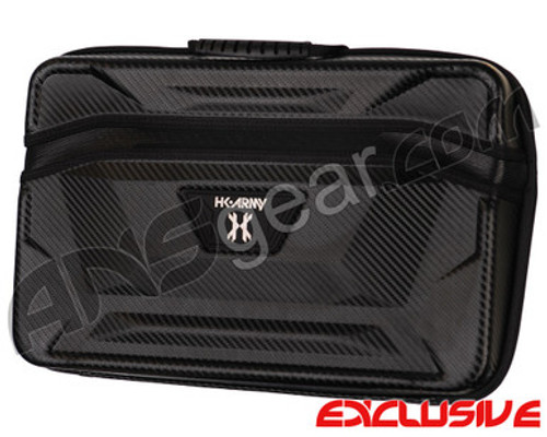 HK Army XL Exo 2.0 Carbon Paintball Gun Case - Black w/ Blue Liner