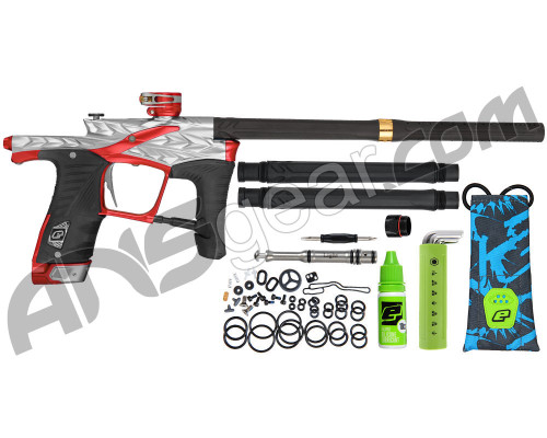 HK Army Fossil XV LV1.6 Paintball Gun - Dust Titanium/Dust Red