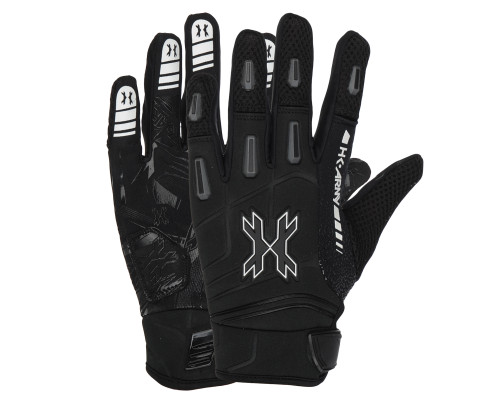 HK Army FULL FINGER Hardline Paintball Gloves - Blackout