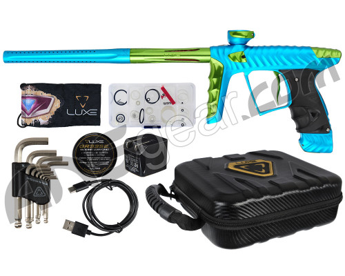 HK Army Luxe X Paintball Gun - Dust Teal/Neon Green