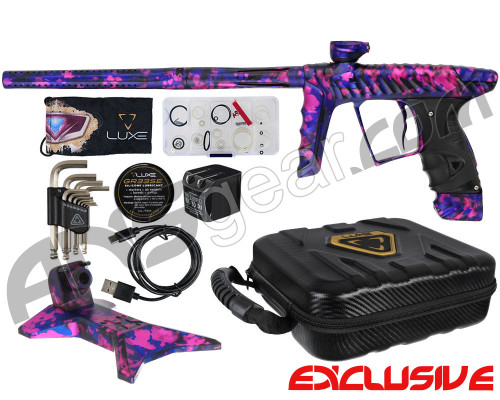 HK Army Luxe X Paintball Gun w/ FREE Matching Gun Stand - Dust Nebula