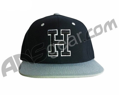 HK Army Snap Back H Hat - Black/Grey