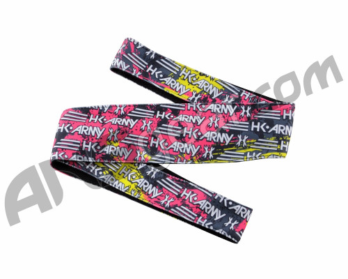 HK Army Headband - Splatter Neon