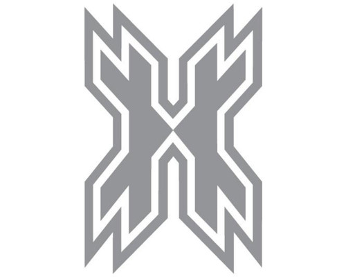 HK Army Icon Car Sticker - Silver