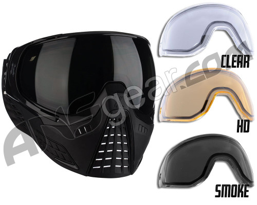 HK Army KLR Mask w/ Additional Free Lens - Black