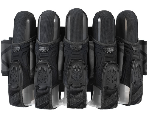 Pack Harnais Paintball HK Army Magtek 3+2, Noir/bleu, Neuf