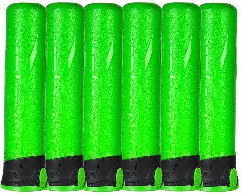 HK Army 6-Pack 165 Round Push Button Paintball Pod - Lime/Black/Lime (13010002)