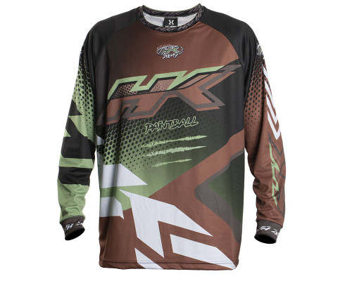 HK Army Retro Paintball Jersey - Edge Brown/Olive