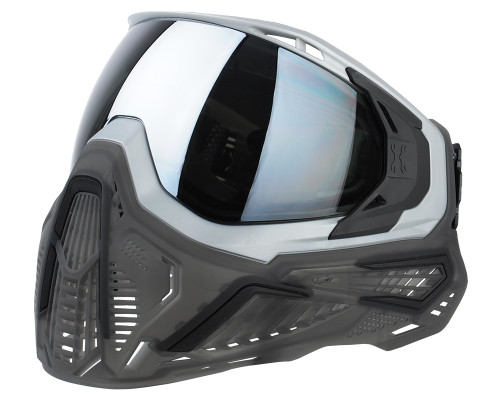 HK Army SLR Paintball Mask - Graphite (Grey/Smoke w/ Chrome Lens)