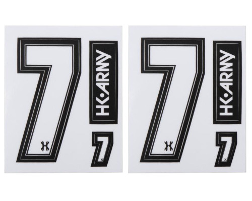 HK Army Number Sticker Pack - 7