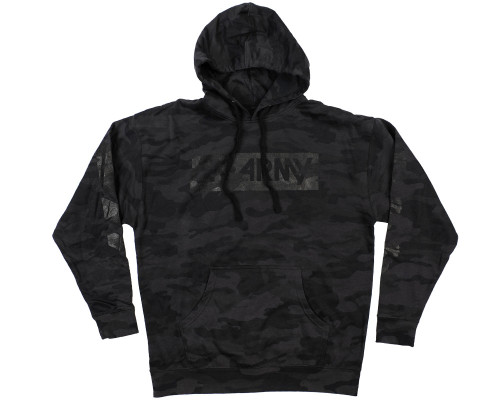 HK Army Off Break Pull Over Hooded Sweatshirt - Blackout