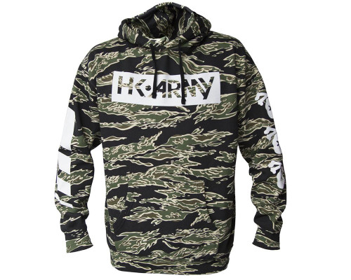 HK Army Off Break Pull Over Hooded Sweatshirt - Tiger Camo