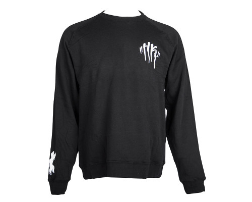 HK Army Thrasher Crewneck Sweatshirt - Black