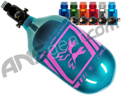 HK Army Aerolite "Extra Lite" Air System w/ Standard Regulator - 68/4500 - Slash Metallic Turquoise/Pink