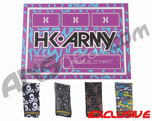 HK Army Tech Mat w/ Free Magnum Barrel Condom - Purple