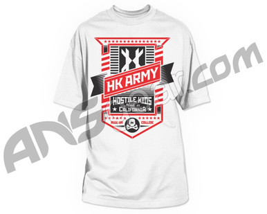 HK Army Badge Paintball T-Shirt - White